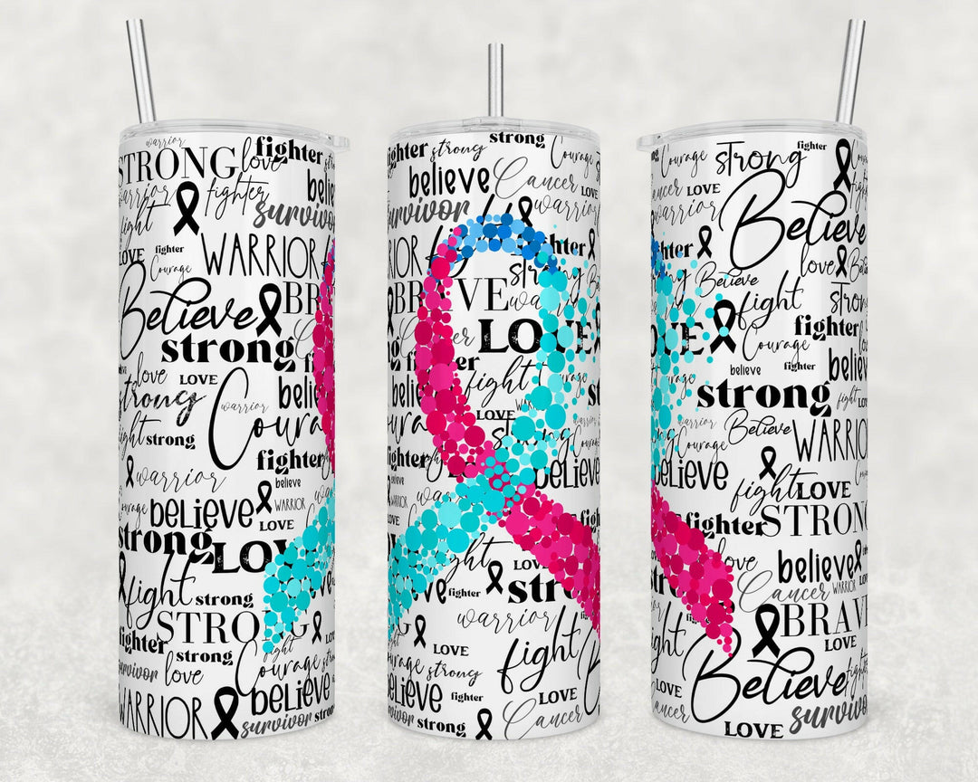4863 Awareness Tumbler Wrap.