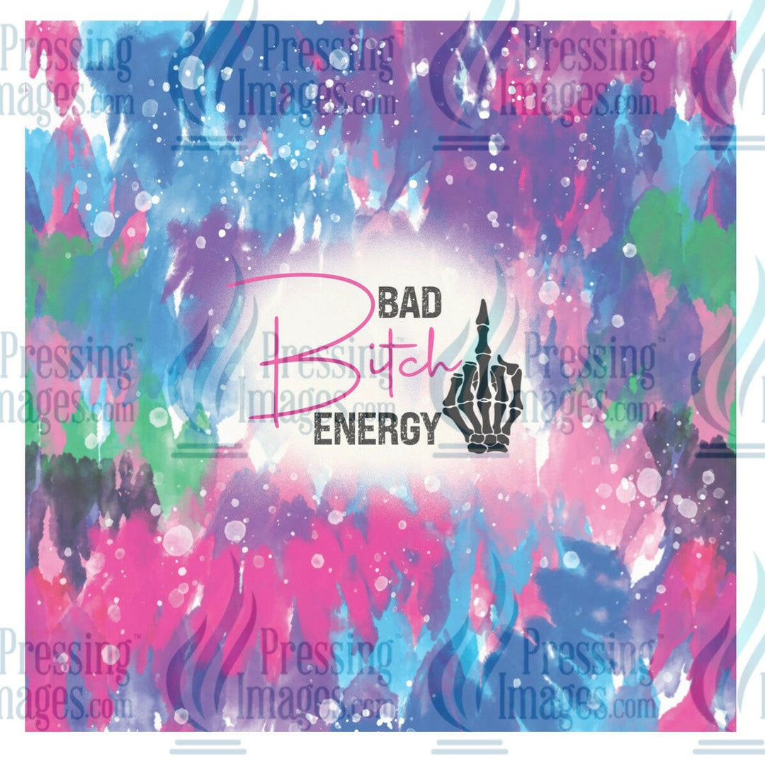 8137 Bad bitch energy tumbler wrap.