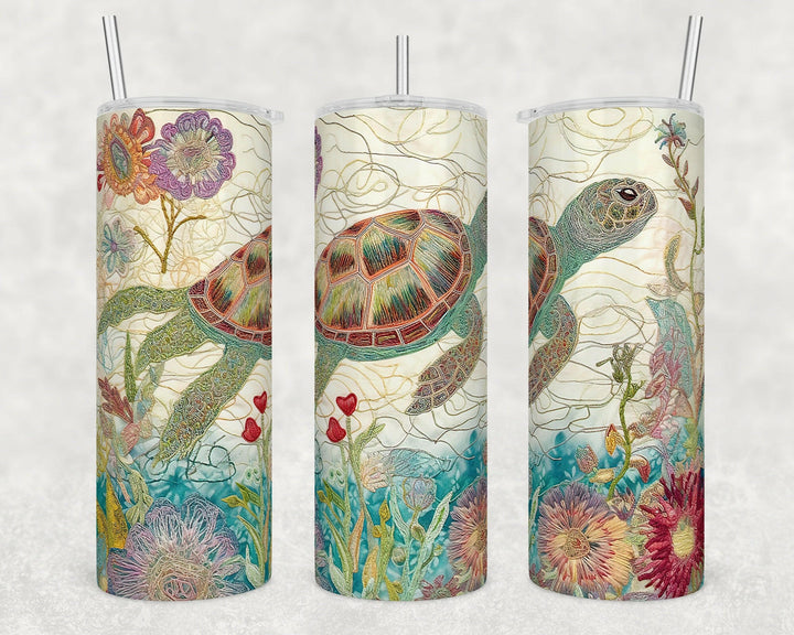 4912 Turtle tumbler Wrap.