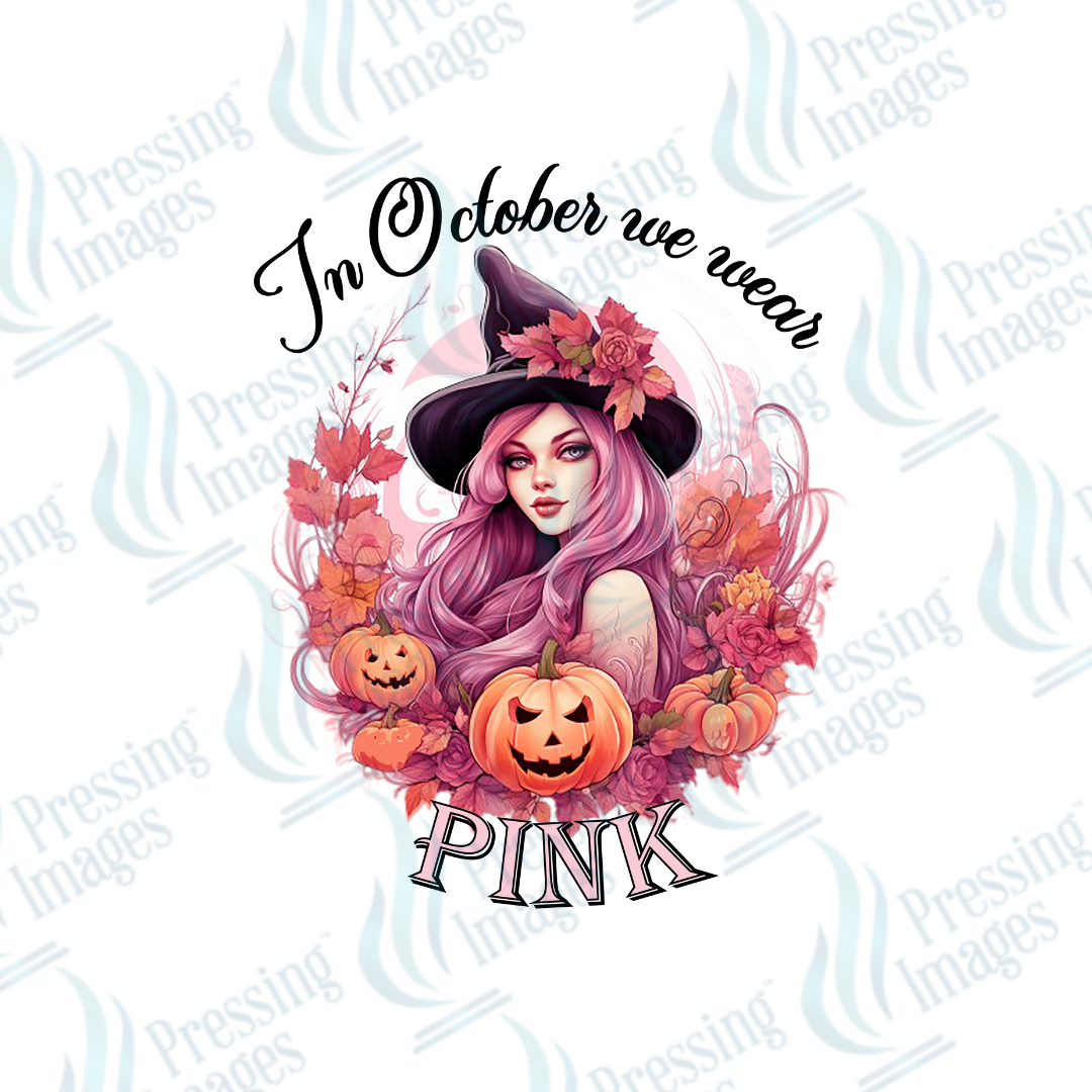 Decal 2062 Pink Witch