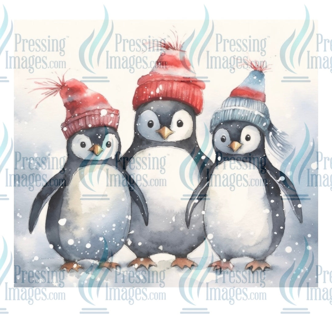 8347 Penguin tumbler wrap