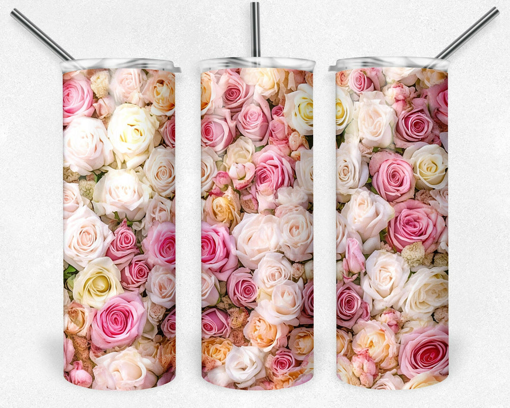 4846 flower Tumbler Wrap.