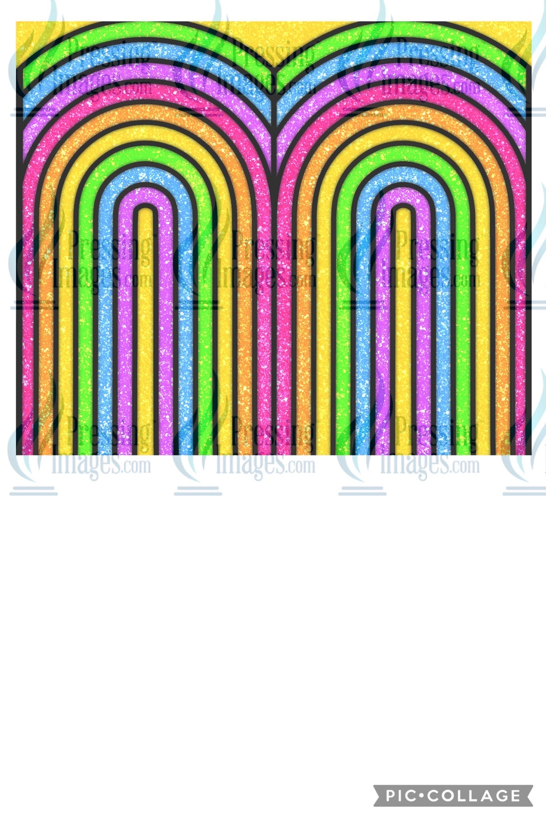 8192 Rainbow tumbler wrap