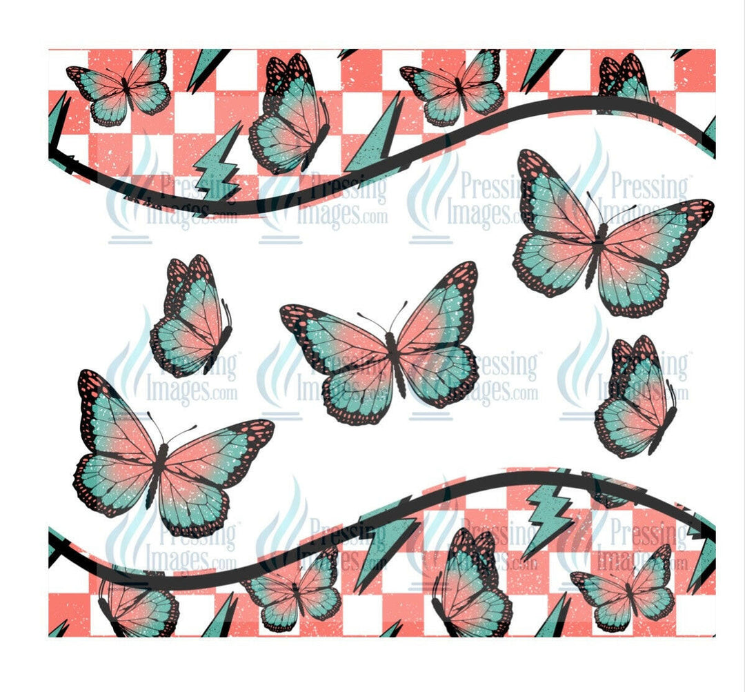 4816 Butterfly Tumbler Wrap