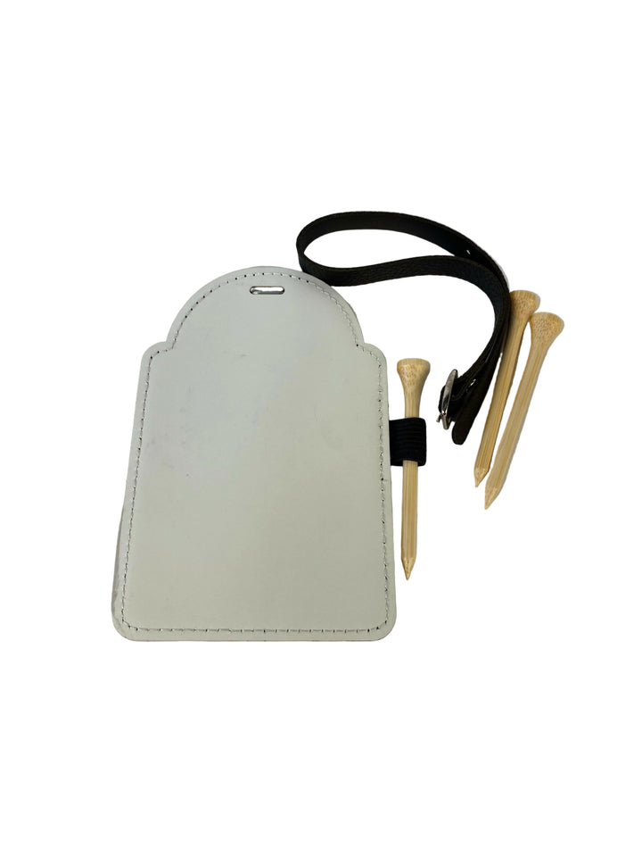 Golf tag & Tee Holder.