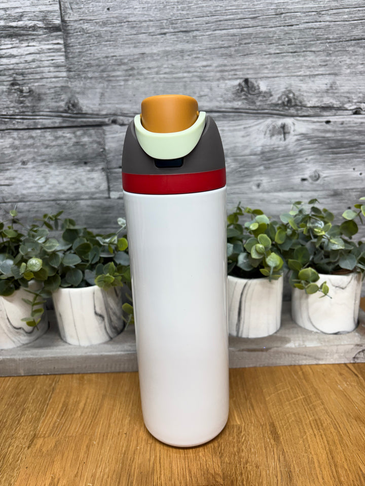 DualSip 16oz 24oz 32oz Sublimation Water Bottle