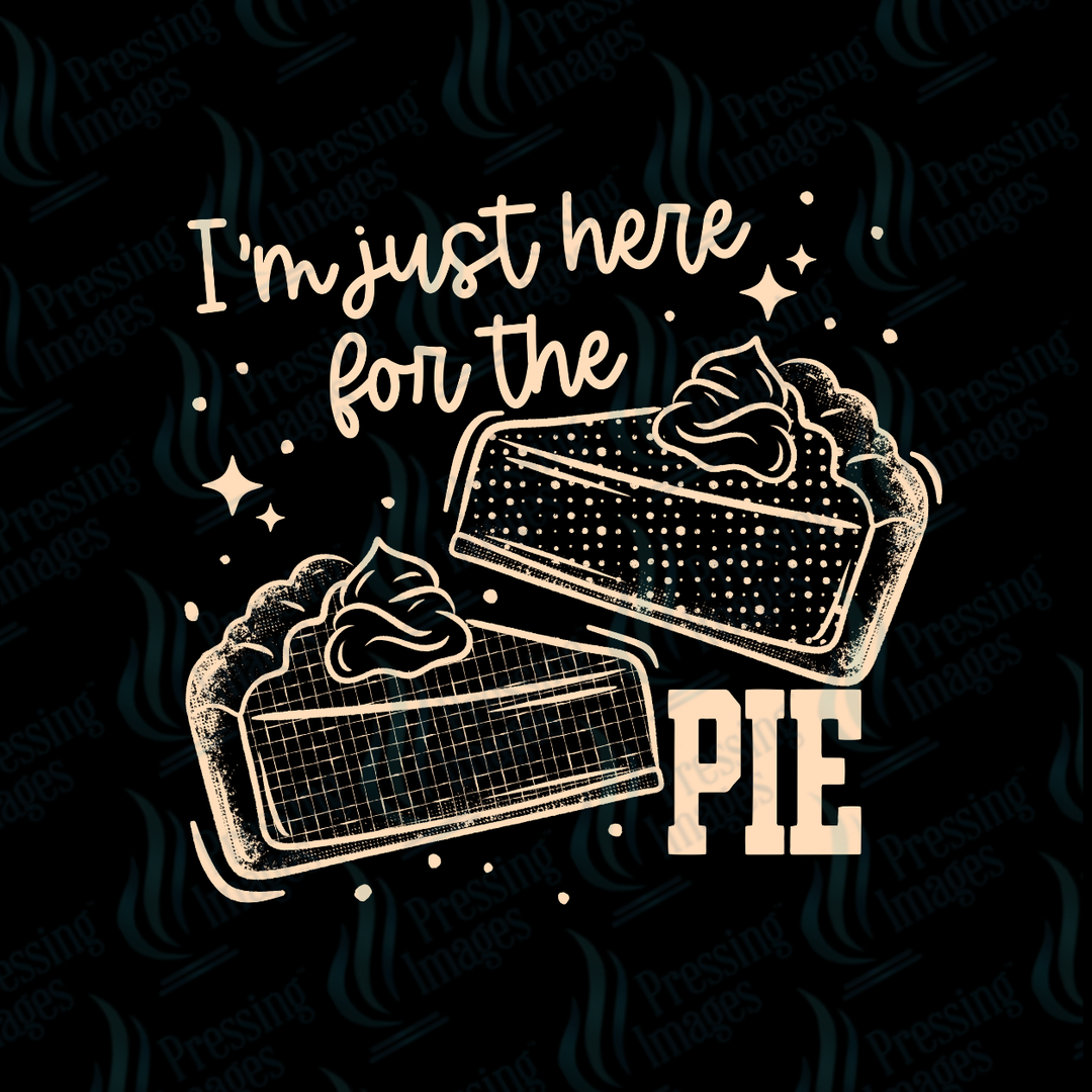 I'm Just Here For The Pie Off White | Pressing Images (#7671)