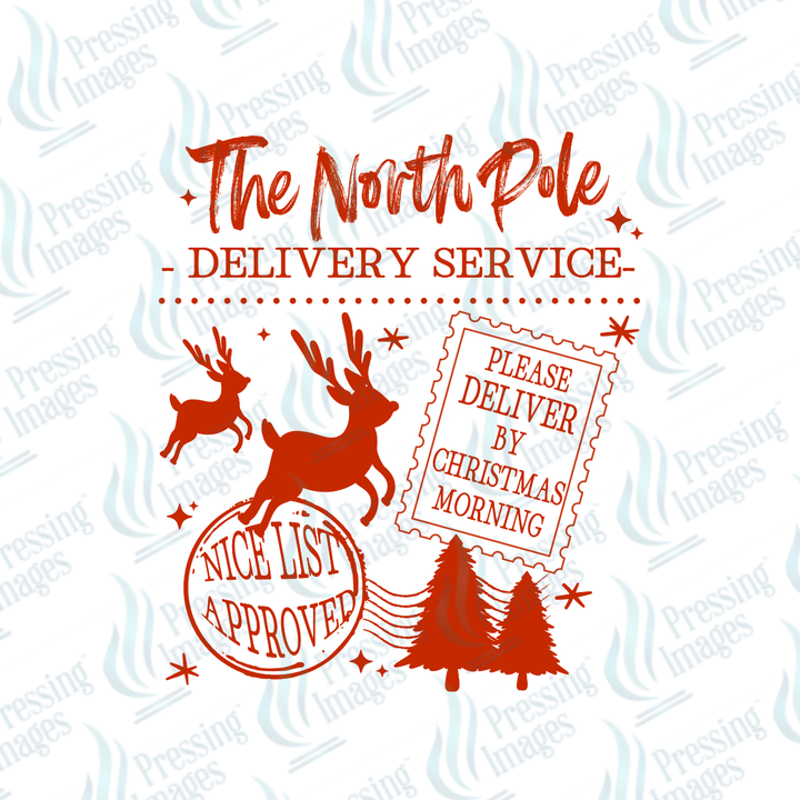 The North Pole Delivery Service RED| Pressing Images (#7675)