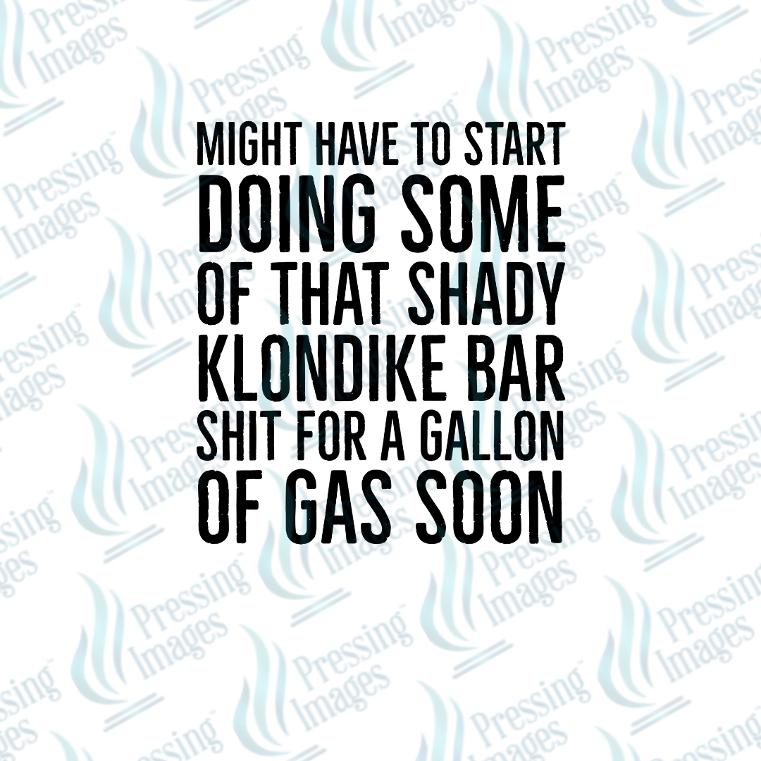 UVD 7515 Klondike Bar Shit — detail view — Pressing Images Canada