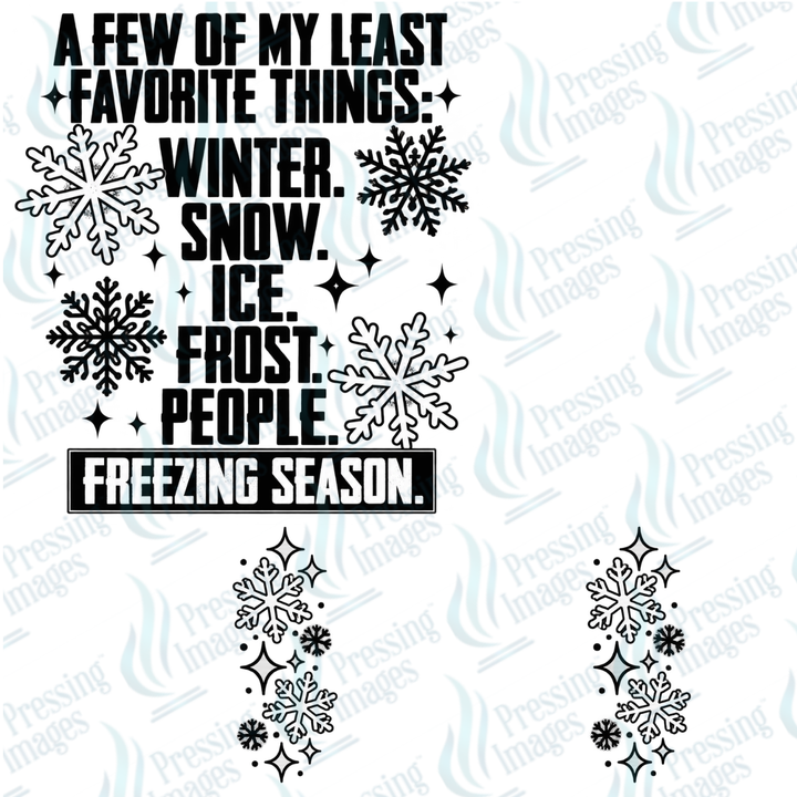 A Few Of My Least Favourite | Pressing Images (#7709)