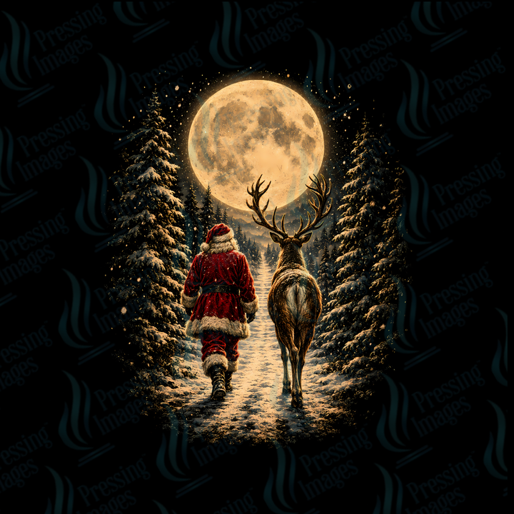 Santa Reindeer | Pressing Images (#7715)