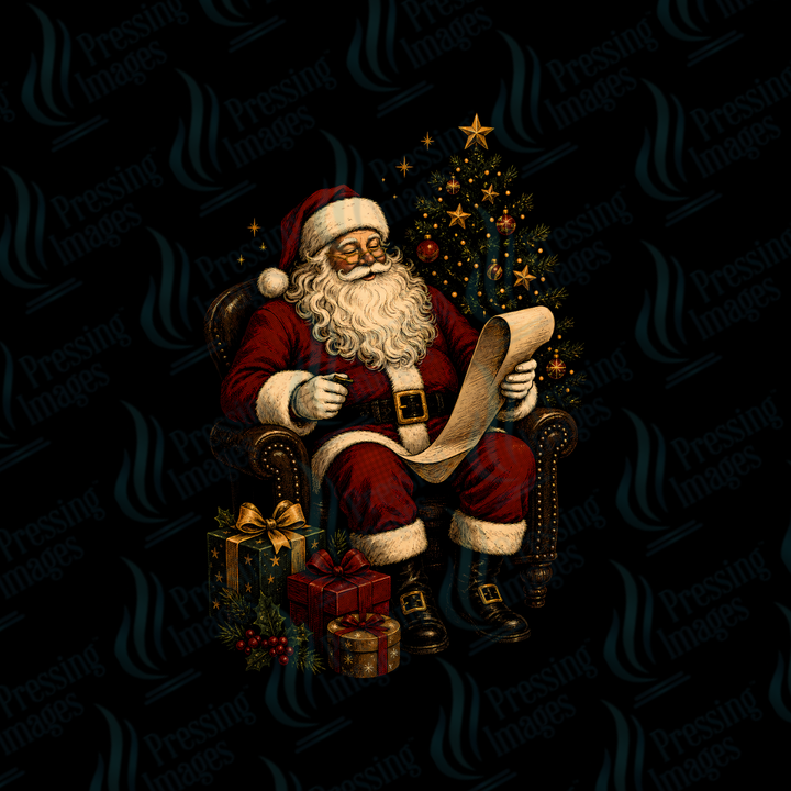 Half Tone Santa | Pressing Images (#7735)