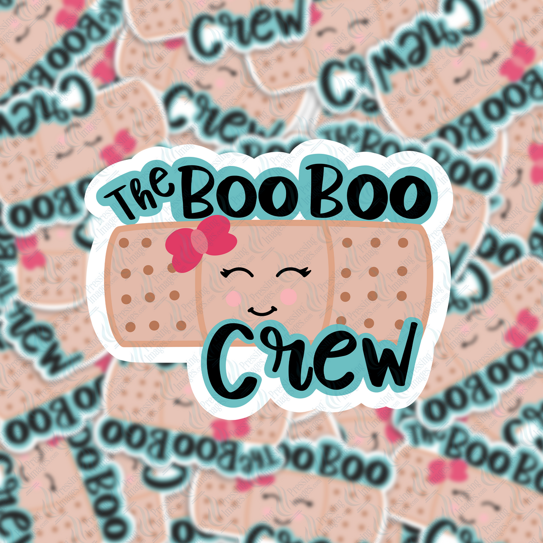 PI007 Boo Boo Crew SVG & Acrylic Blank