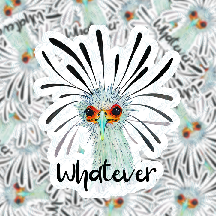 PI 2015 Whatever Bird Decal & Acrylic Blank