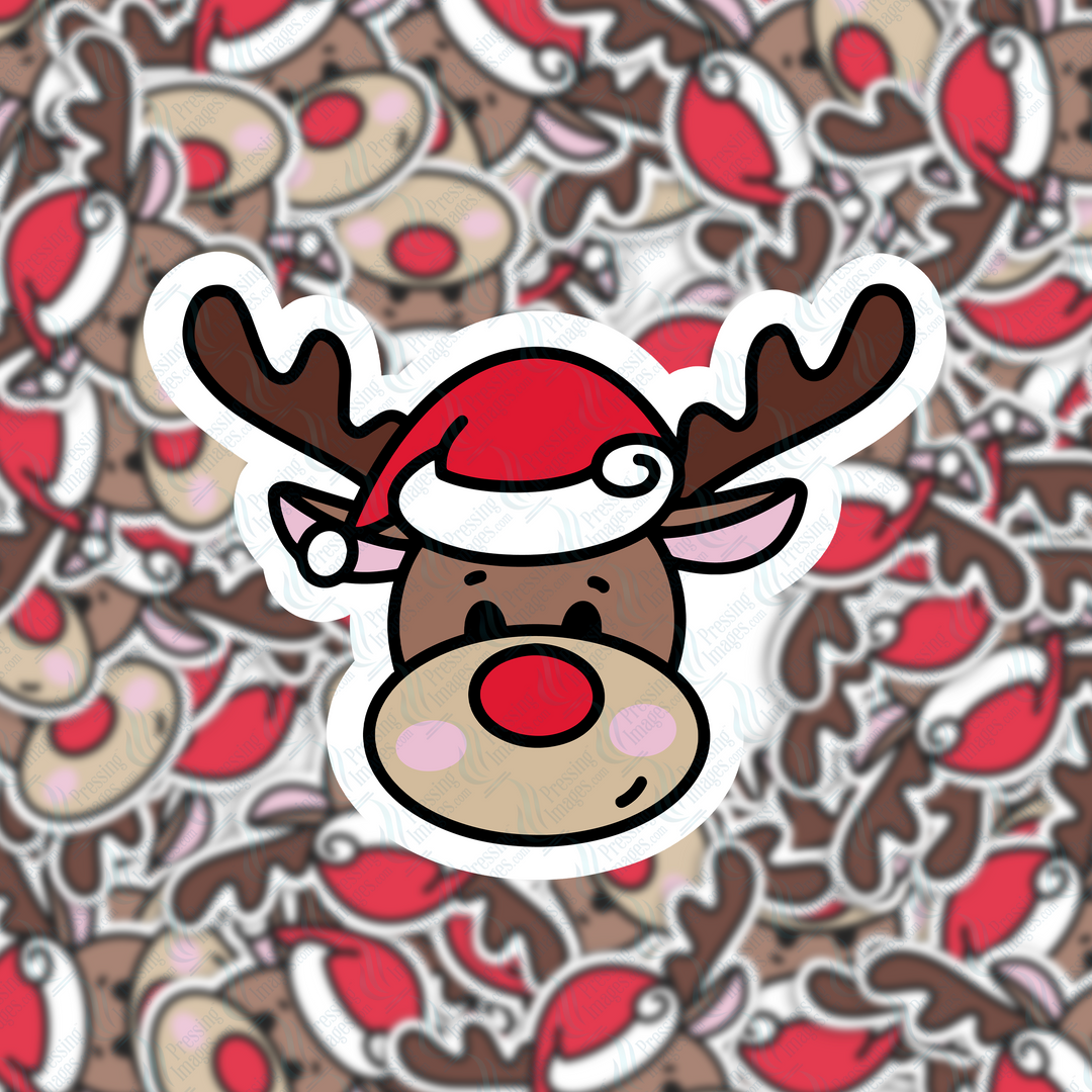 PI 5072 Reindeer Hat SVG & Acrylic Blank
