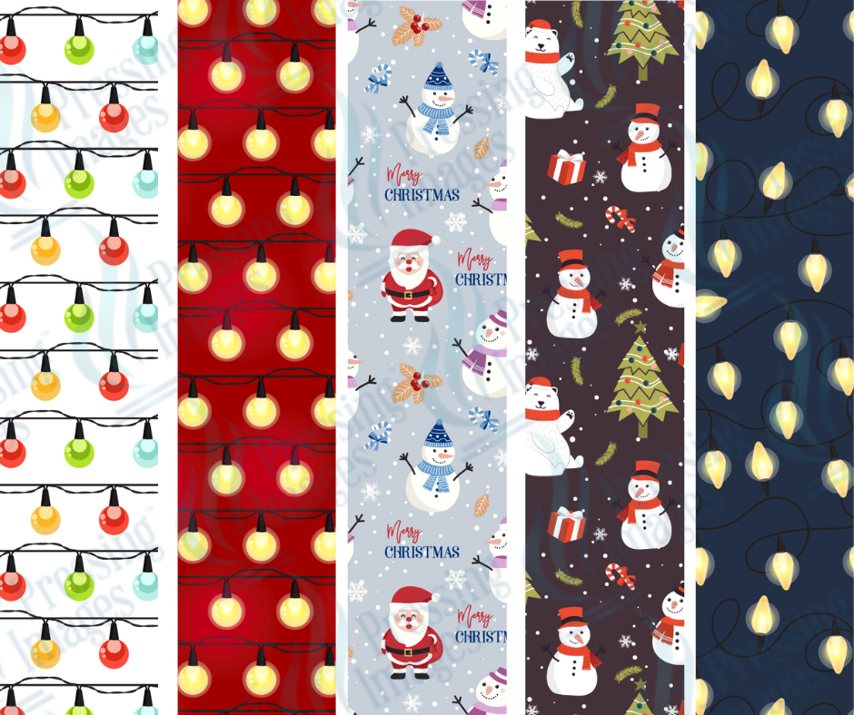 PW 6007 Snowmen Lights Bundle Pen Wraps