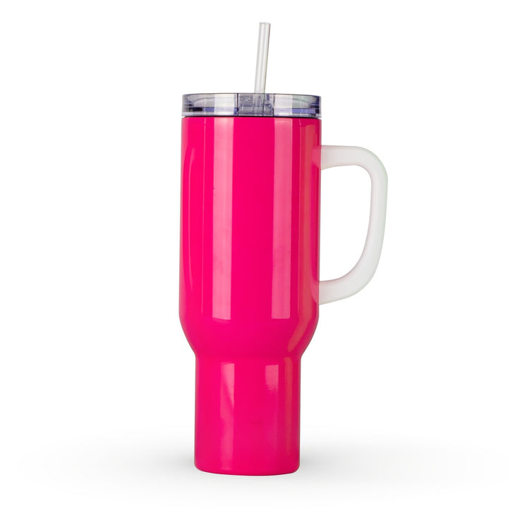 40oz Neon sublimation tumbler