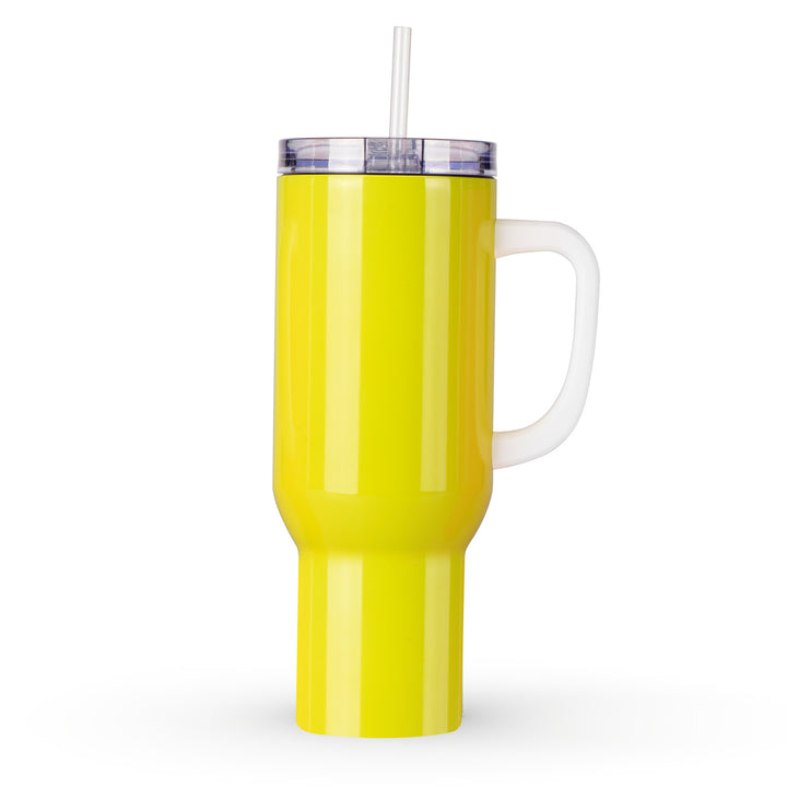 40oz Neon sublimation tumbler