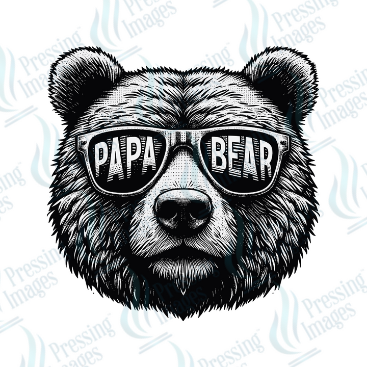 DTF 2636 Papa bear