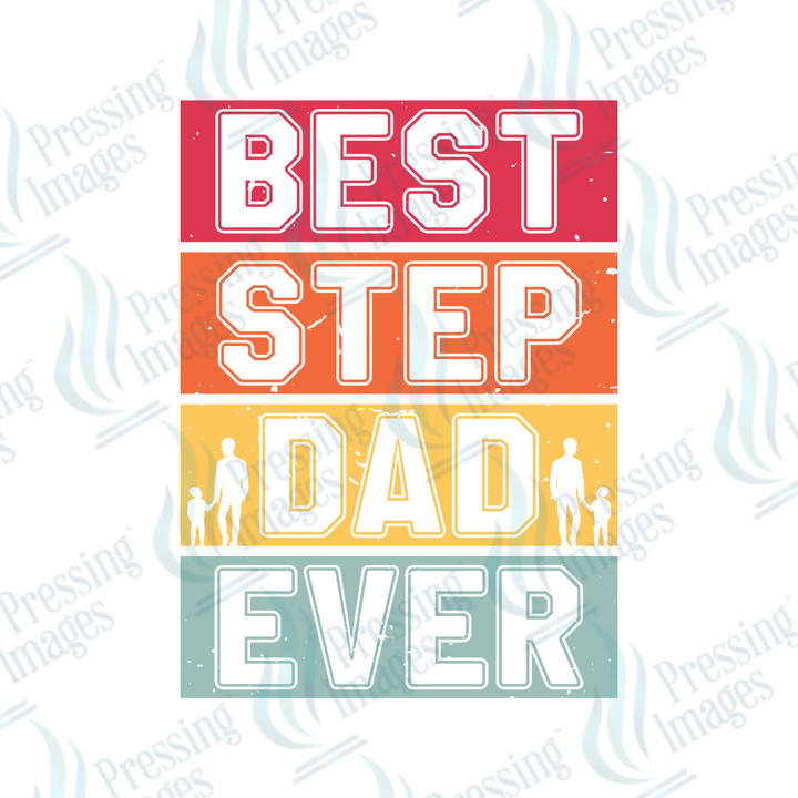 DTF 2639 Best step dad ever