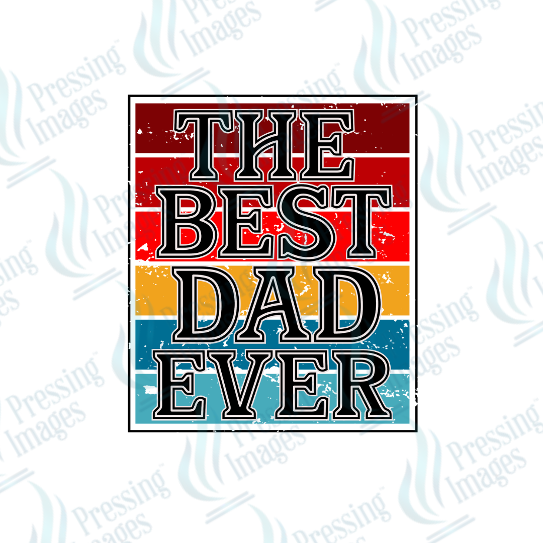 DTF 2660 The best dad ever