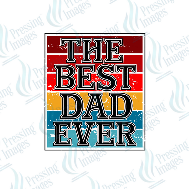 DTF 2660 The best dad ever