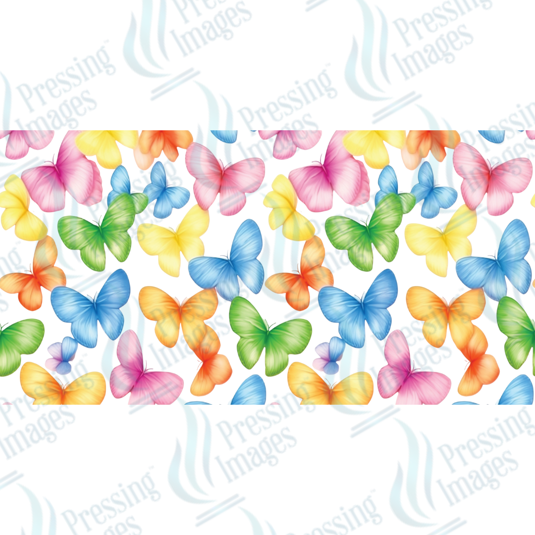 UVW 1333 Floral butterfly