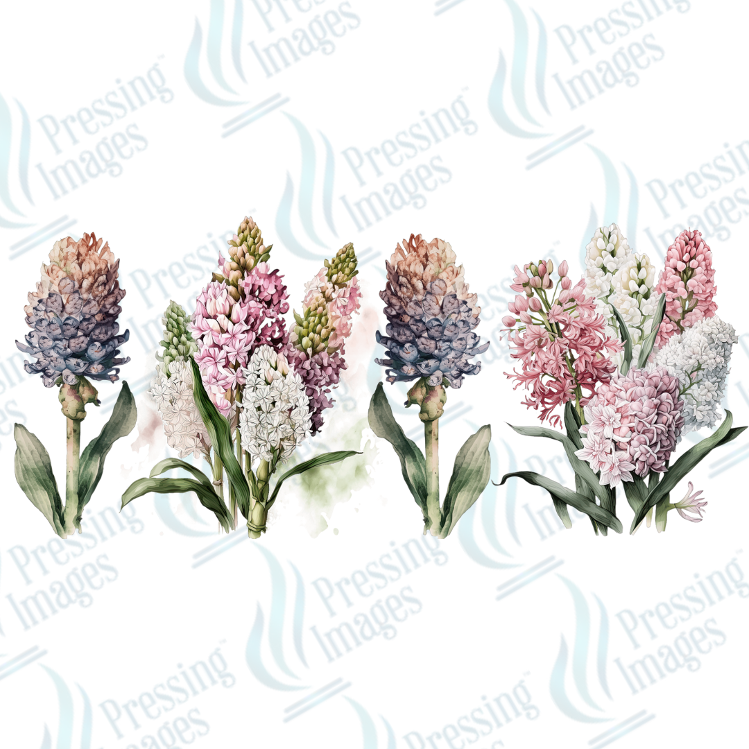 UVW 1350 Lilac floral