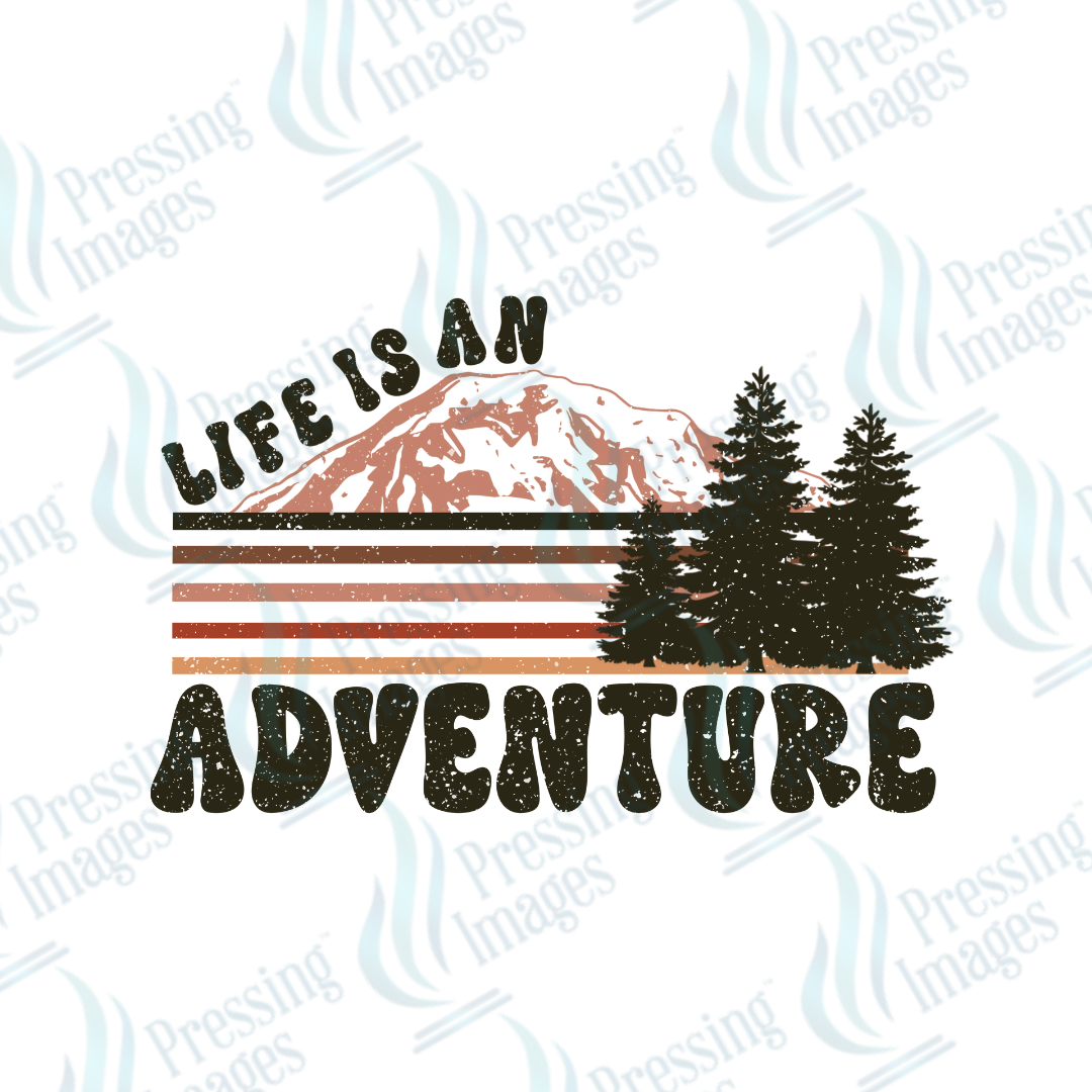 DTF 2773 Life is an adventure