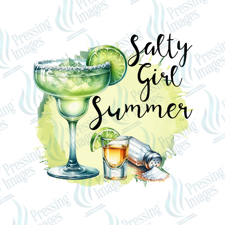 DTF 2779 Salty girl summer