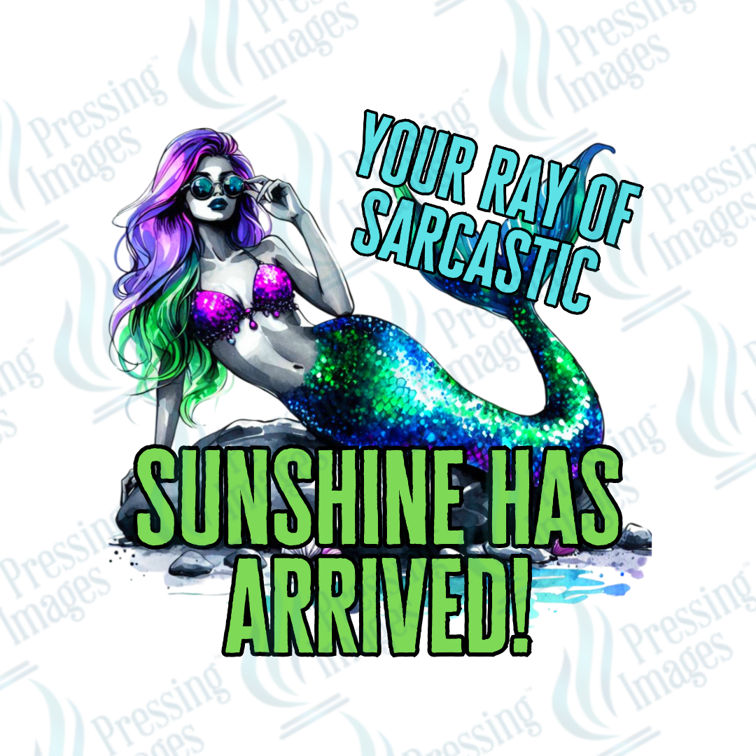 DTF 2810 Your ray of sarcastic sunshine has arrived