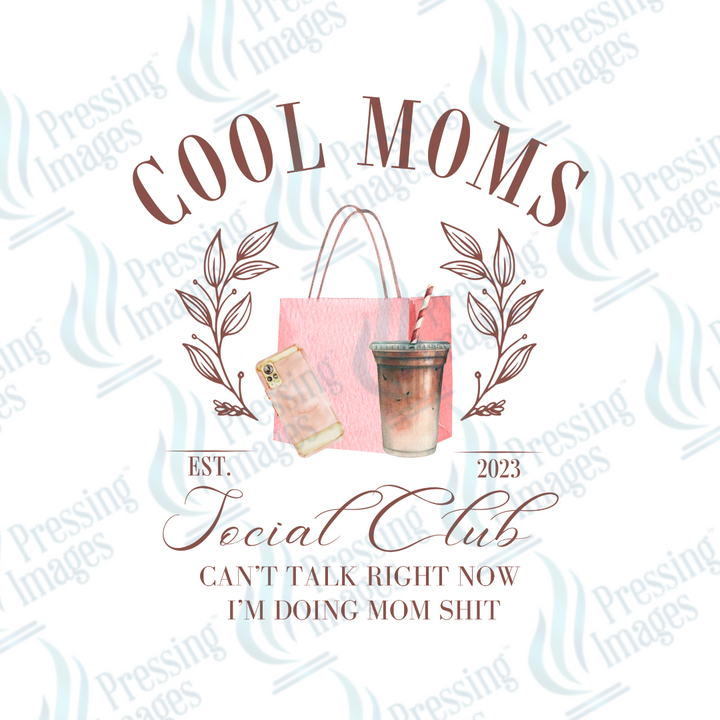 DTF 2821 Cool moms social club