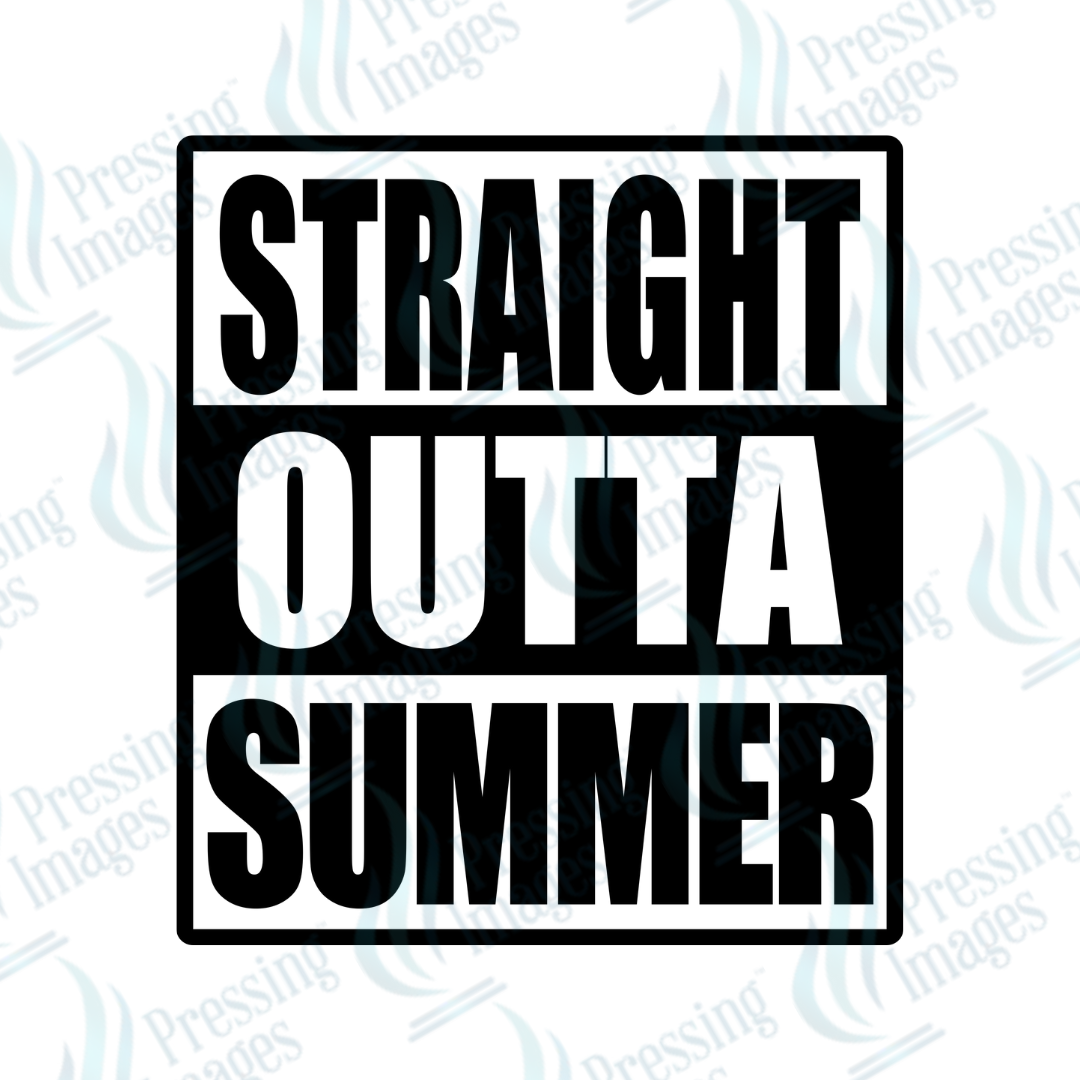 DTF 2954 Straight outta summer