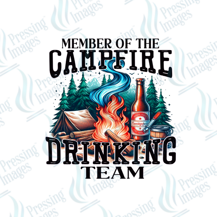 DTF 2877 Campfire drinking team