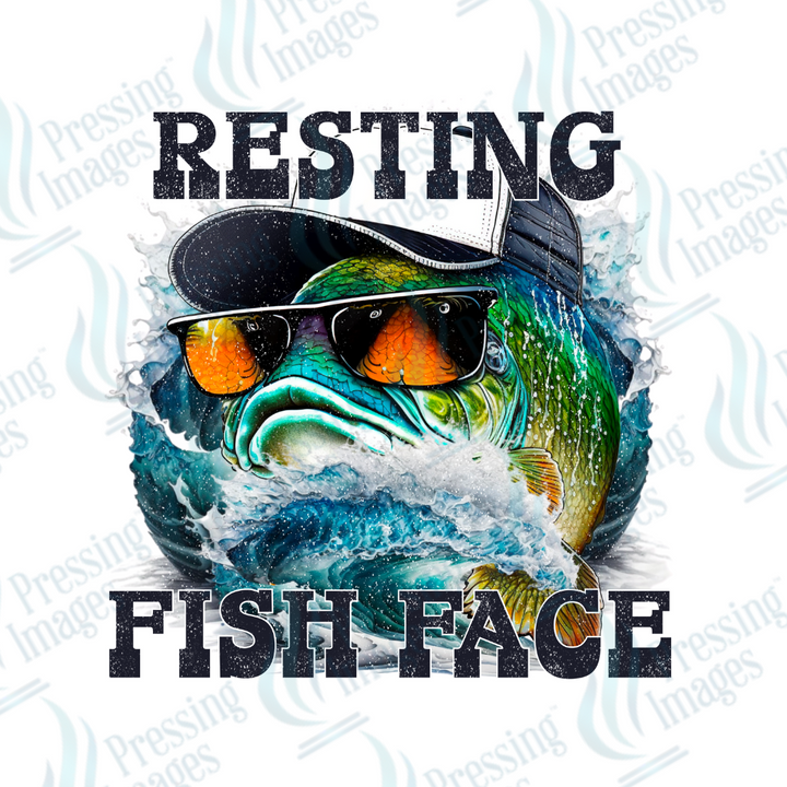 DTF 2091 Resting Fish face