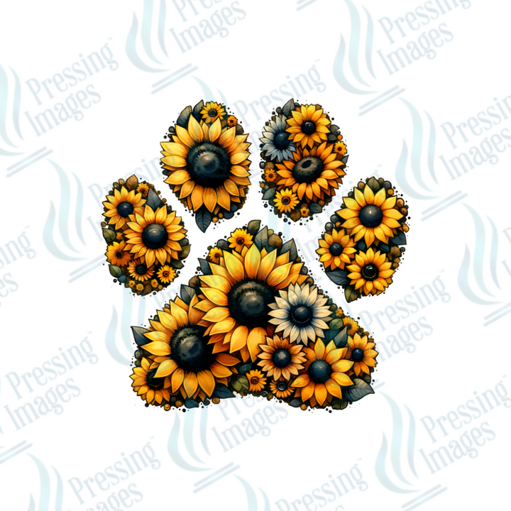 DTF 2356 Sunflower paw