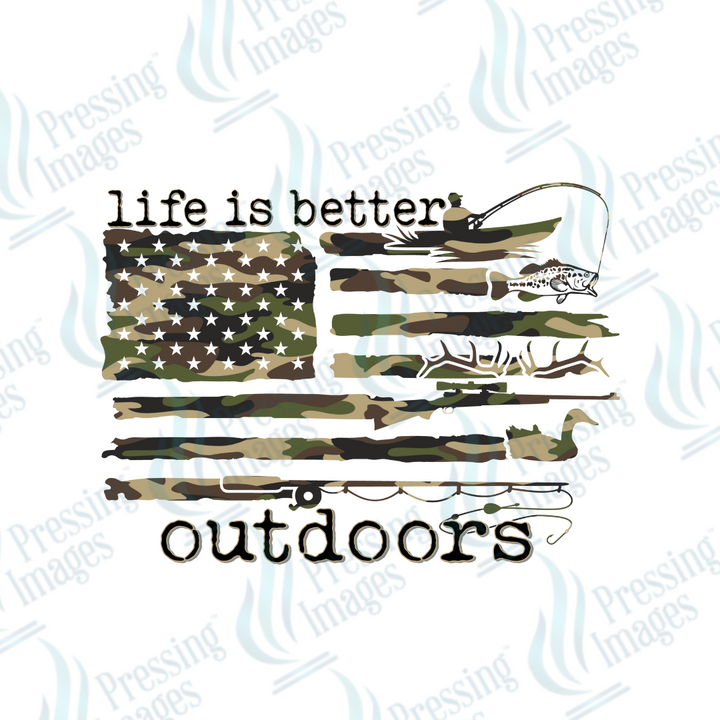 DTF 2418 USA American outdoors