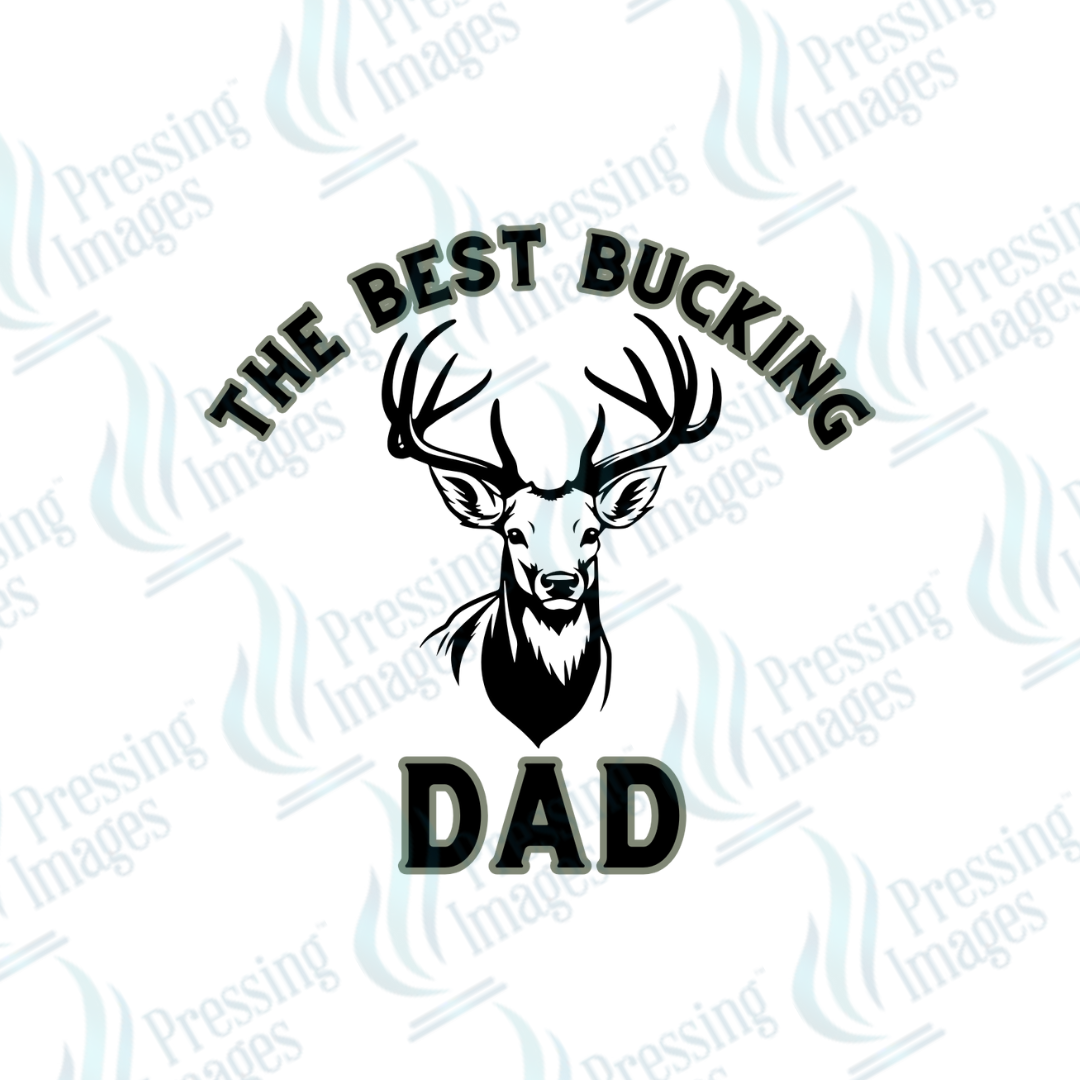 DTF 2593 Best Bucking Dad