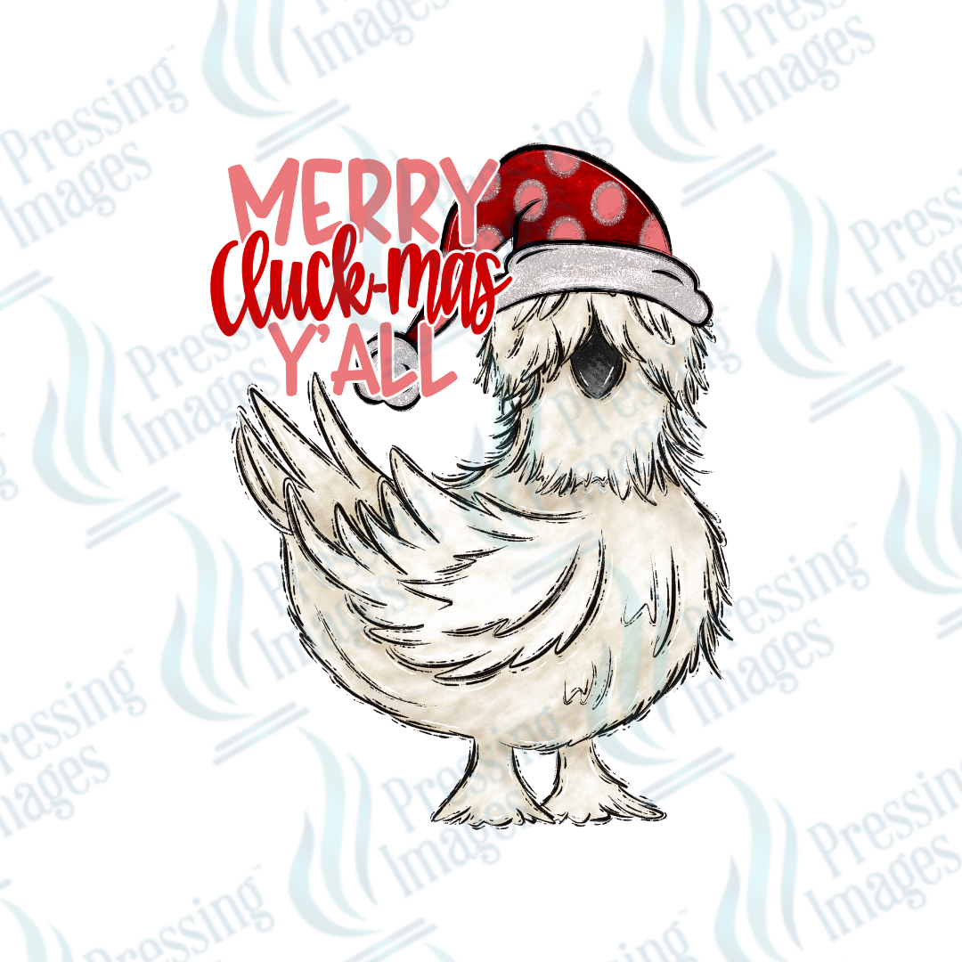 DTF 3257 Merry Cluck-mas ya'll