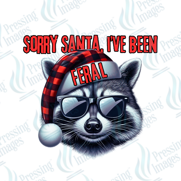 DTF 3268 Sorry Santa I've been feral