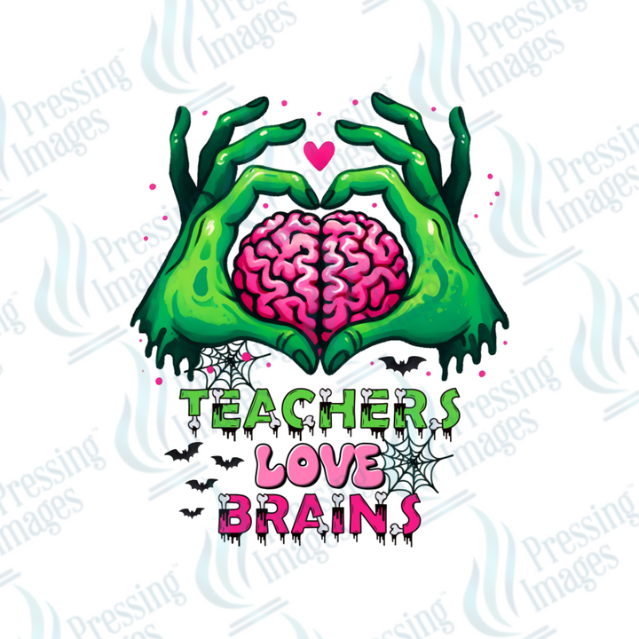 DTF 3281 Teachers love brains