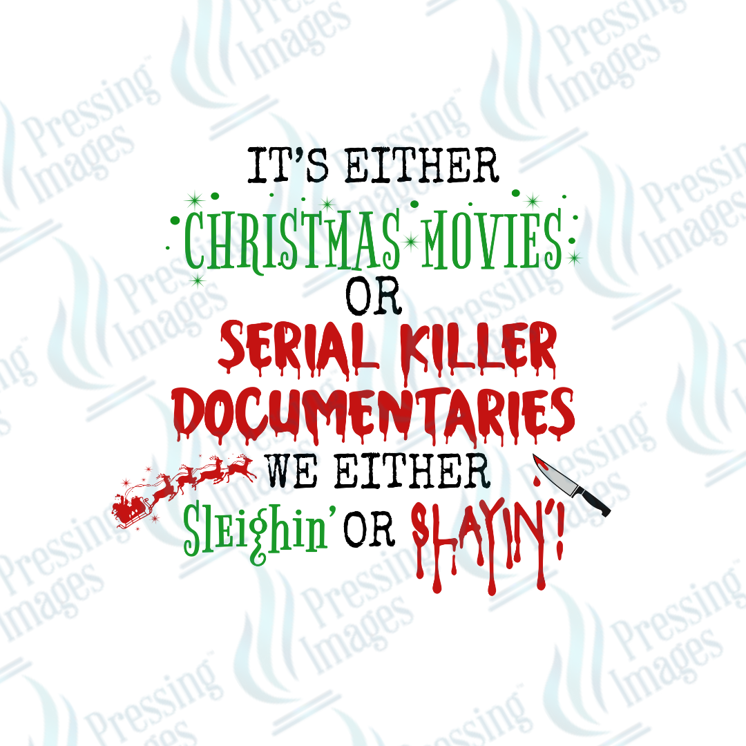 DTF 3347 It's either Christmas movies or serial killer docs