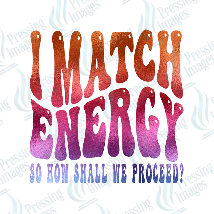DTF 2191 I match energy