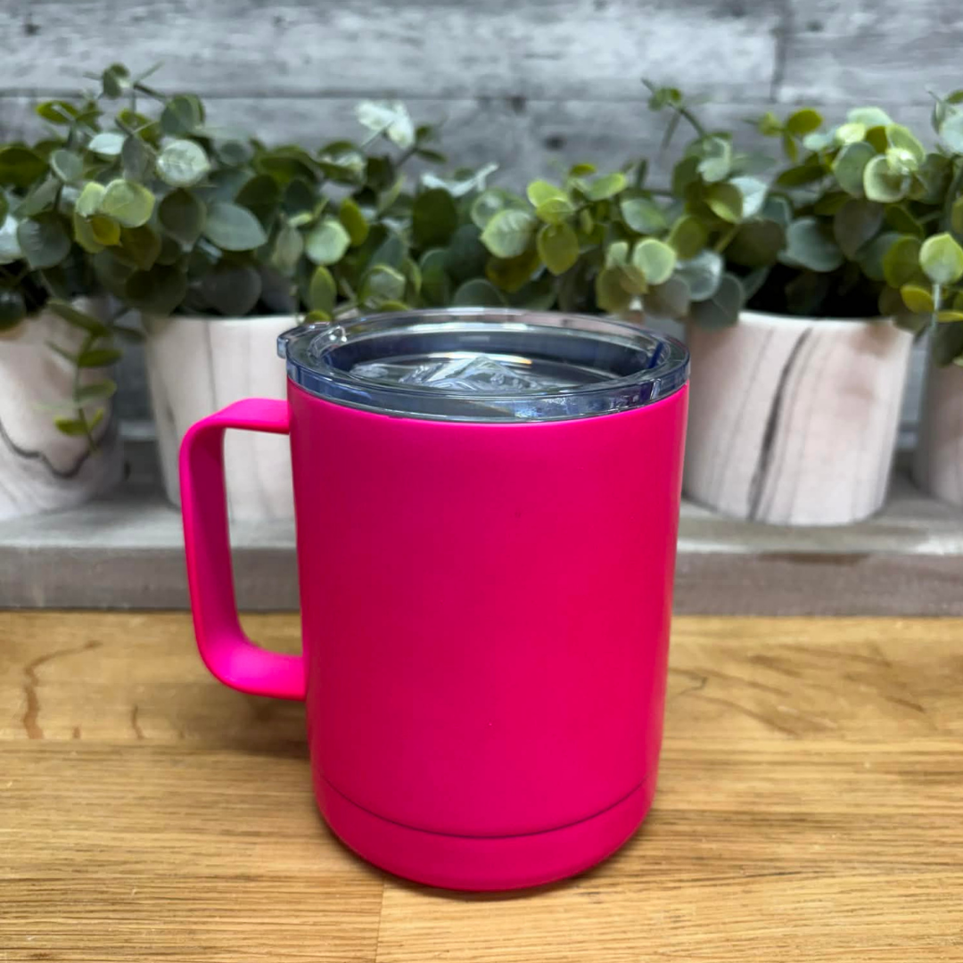 Hot Pink Matte 20oz Coffee Insulated