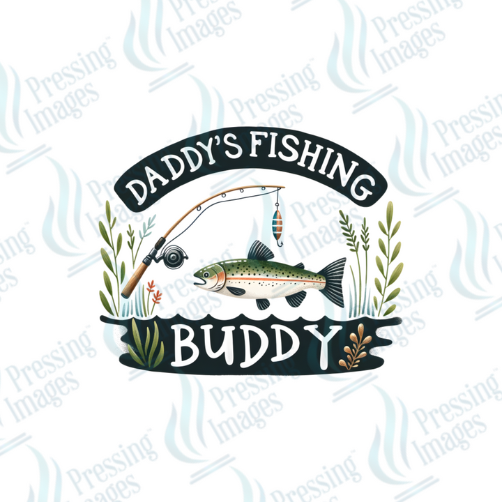 DTF 2448 Daddy's fishing buddy