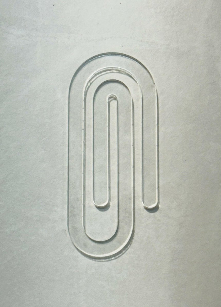 Acrylic Paper Clip pk of 5 - Pressing Images