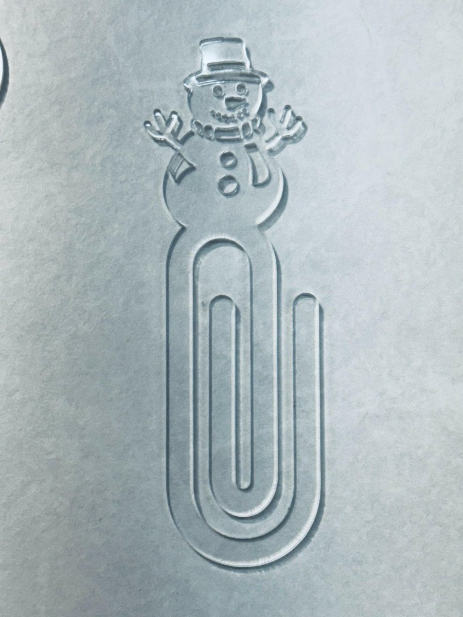 Acrylic Shaped Paperclips - 2pk per shape - Pressing Images