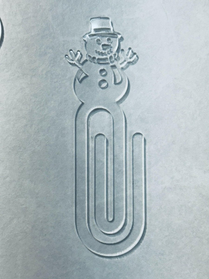 Acrylic Shaped Paperclips - 2pk per shape - Pressing Images