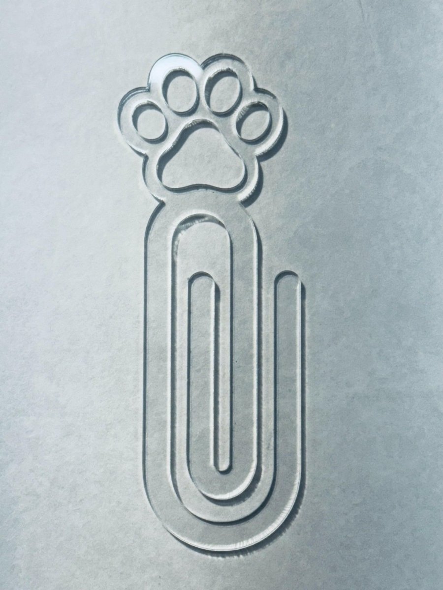 Acrylic Shaped Paperclips - 2pk per shape - Pressing Images