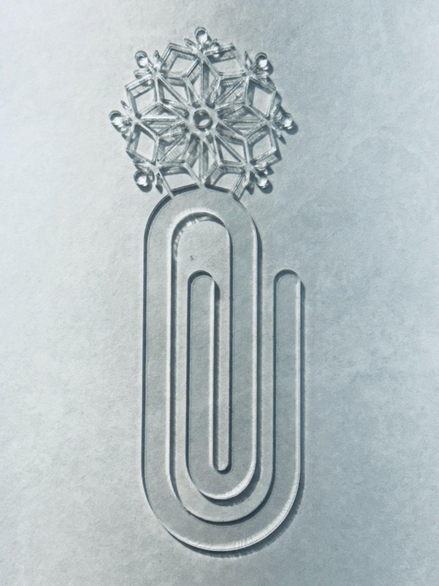 Acrylic Shaped Paperclips - 2pk per shape - Pressing Images